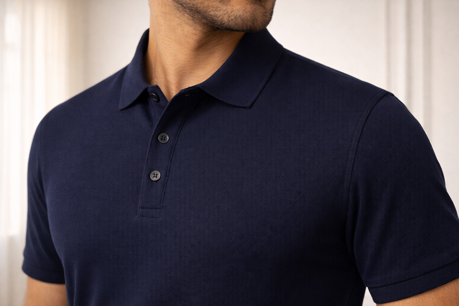 تيشرت بولو رجالي 100% قطن